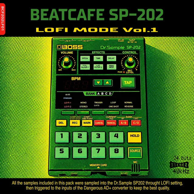 BeatCafe DR SAMPLE SP202 LOFI Vol. 1 by Beat Cafe | TRACKLIB.COM